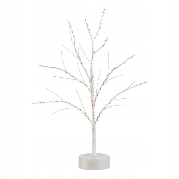 Livarno Home LED Light Tree 36 Colourful Diodes White Timer 45 cm